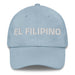 El Filipino The Filipino Mexican Spanish Pride Gift Regalo Dad Hat Mexicada Light Blue