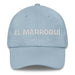 El Marroquí The Moroccan Mexican Spanish Pride Gift Regalo Dad Hat Mexicada Light Blue