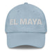 El Maya The Maya Mexican Spanish Pride Gift Regalo Dad Hat Mexicada Light Blue