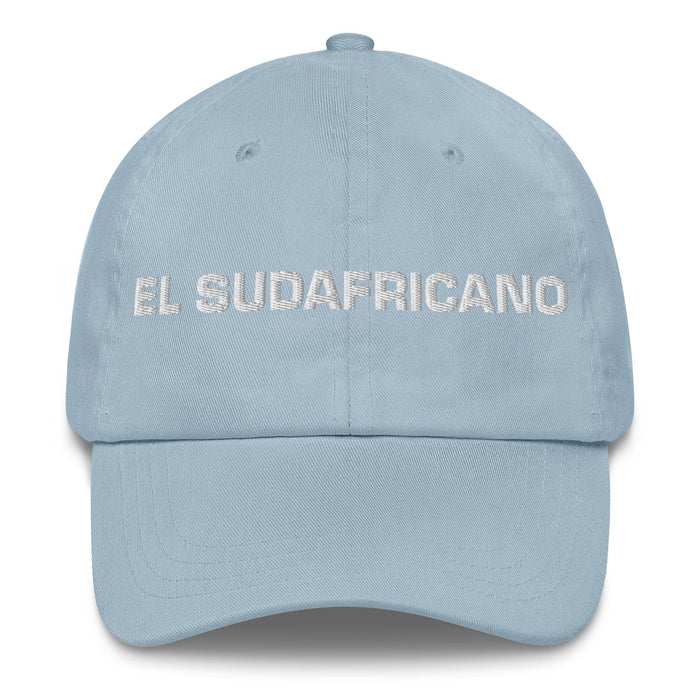 El Sudafricano The South African Mexican Spanish Pride Gift Regalo Dad Hat Mexicada Light Blue