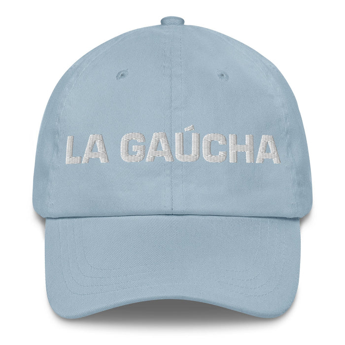 La Gaúcha The Rio Grande Do Sul Resident Mexican Spanish Pride Gift Regalo Dad Hat Mexicada Light Blue