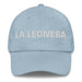 La Leonesa The León Resident Mexican Spanish Pride Gift Regalo Dad Hat Mexicada Light Blue