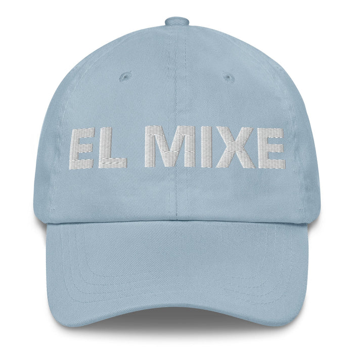 El Mixe The Mixe Mexican Spanish Pride Gift Regalo Dad Hat Mexicada Light Blue