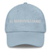 El Nashvilliano The Nashvillian Mexican Spanish Pride Gift Regalo Dad Hat Mexicada Light Blue