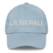 La Nepalí The Nepali Mexican Spanish Pride Gift Regalo Dad Hat Mexicada Light Blue