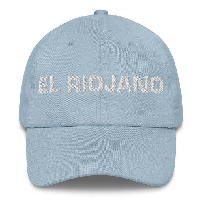 El Riojano The La Rioja Resident Mexican Spanish Pride Gift Regalo Dad Hat Mexicada Light Blue