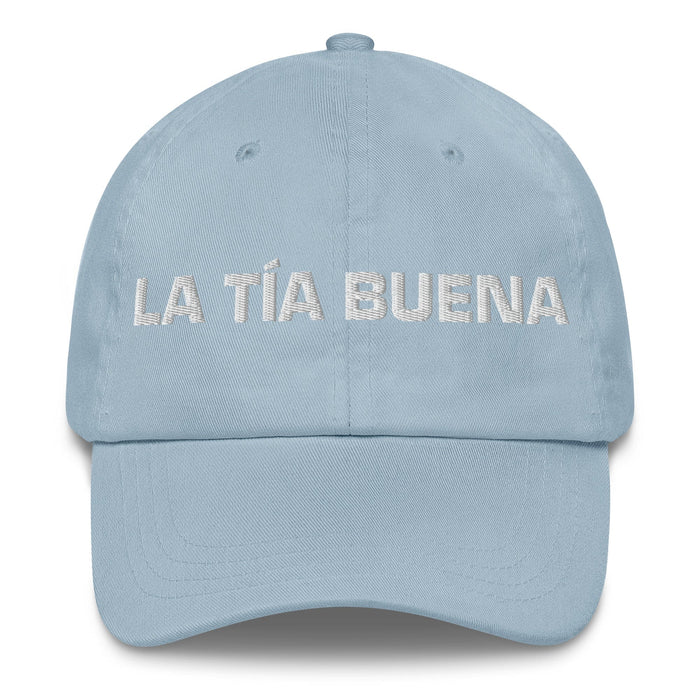 La Tía Buena The Hot One Mexican Spanish Pride Gift Regalo Dad Hat Mexicada Light Blue