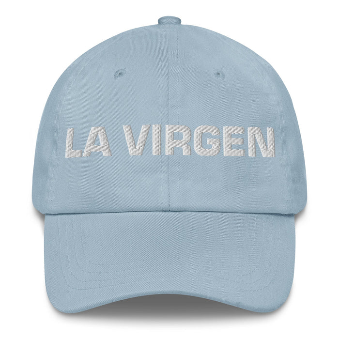 La Virgen The Shocked One Mexican Spanish Pride Gift Regalo Dad Hat Mexicada Light Blue