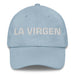 La Virgen The Shocked One Mexican Spanish Pride Gift Regalo Dad Hat Mexicada Light Blue