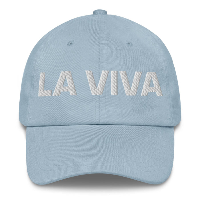 La Viva The Clever One Mexican Spanish Pride Gift Regalo Dad Hat Mexicada Light Blue