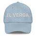 El Verga The Awesome One Mexican Spanish Pride Gift Regalo Dad Hat Mexicada Light Blue