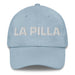 La Pilla The Rascal Mexican Spanish Pride Gift Regalo Dad Hat Mexicada Light Blue