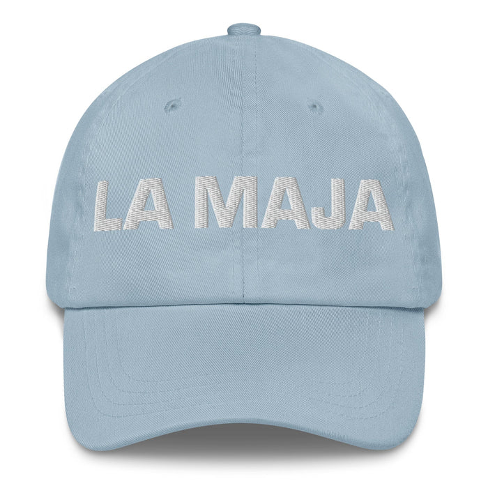 La Maja The Nice One Mexican Spanish Pride Gift Regalo Dad Hat Mexicada Light Blue