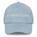 El Viejito Cool The Cool Grandma / Grandpa Mexican Spanish Pride Gift Regalo Dad Hat Mexicada Light Blue