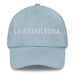 La Revoltosa The Rowdy One Mexican Spanish Pride Gift Regalo Dad Hat Mexicada Light Blue