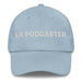 La Podcaster The Podcaster Mexican Spanish Pride Gift Regalo Dad Hat Mexicada Light Blue