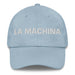 La Machina The Tough One Mexican Spanish Pride Gift Regalo Dad Hat Mexicada Light Blue