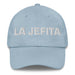 La Jefita The Little Boss Mexican Spanish Pride Gift Regalo Dad Hat Mexicada Light Blue