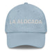 La Alocada The Crazy One Mexican Spanish Pride Gift Regalo Dad Hat Mexicada Light Blue