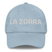 La Zorra The Fox Mexican Spanish Pride Gift Regalo Dad Hat Mexicada Light Blue