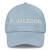 El Jalador The Hard Worker Mexican Spanish Pride Gift Regalo Dad Hat Mexicada Light Blue