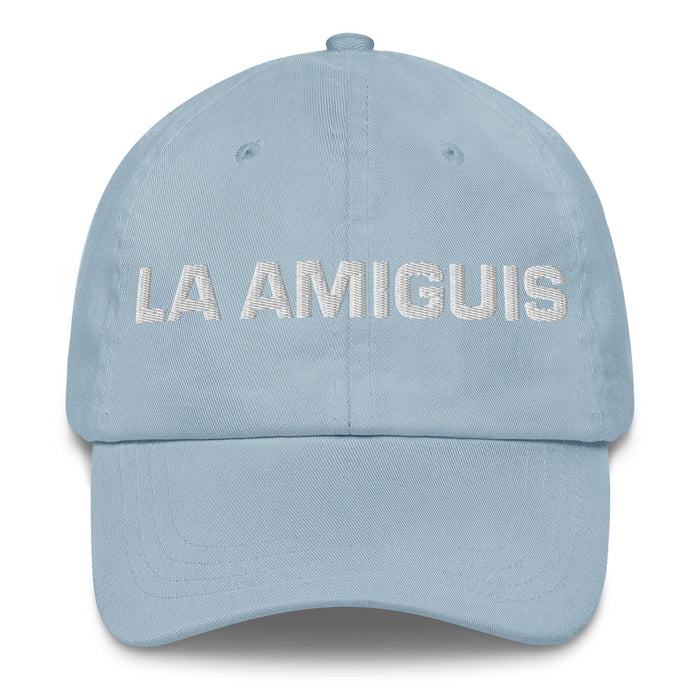 La Amiguis The Bestie Mexican Spanish Pride Gift Regalo Dad Hat Mexicada Light Blue