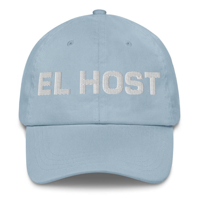 El Host The Host/Hostess Mexican Spanish Pride Gift Regalo Dad Hat Mexicada Light Blue