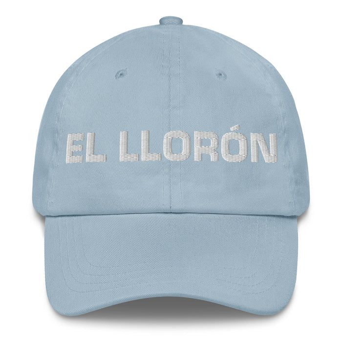 El Llorón The Crybaby Mexican Spanish Pride Gift Regalo Dad Hat Mexicada Light Blue