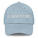 El Papá Oso The Mama Bear / Papa Bear Mexican Spanish Pride Gift Regalo Dad Hat Mexicada Light Blue