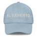 El Experto The Expert Mexican Spanish Pride Gift Regalo Dad Hat Mexicada Light Blue