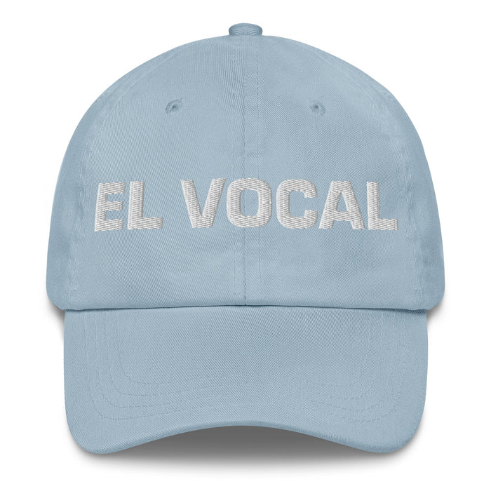 El Vocal The Vocal Member Mexican Spanish Pride Gift Regalo Dad Hat Mexicada Light Blue