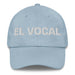 El Vocal The Vocal Member Mexican Spanish Pride Gift Regalo Dad Hat Mexicada Light Blue