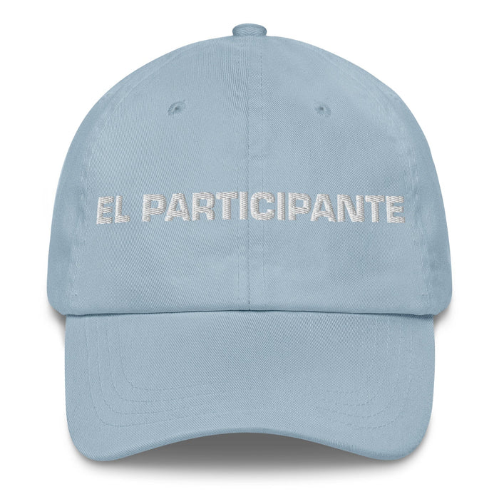 El Participante The Participant Mexican Spanish Pride Gift Regalo Dad Hat Mexicada Light Blue