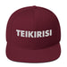 Embroidered Teikirisi - Take It Easy Funny Spanish Saying Classic Snapback Hat Mexicada Maroon