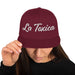 Embroidered La Toxica Spanish Mexican Bingo Game Funny Toxic Snapback Hat Mexicada Maroon