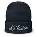 Embroidered La Toxica Spanish Mexican Bingo Game Sarcastic Funny Toxic Beanie Mexicada Navy