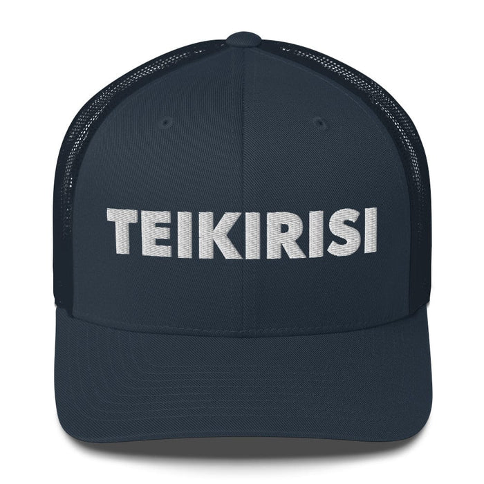 Embroidered Teikirtisi - Take It Easy Funny Spanish Saying Retro Trucker ha Mexicada Navy