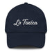 Embroidered La Toxica Spanish Mexican Bingo Game Sarcastic Funny Toxic Dad Hat Mexicada Navy