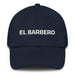 El Barbero The Barber Mexican Spanish Pride Gift Regalo Dad Hat Mexicada Navy