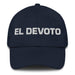 El Devoto The Devoted One Mexican Spanish Pride Gift Regalo Dad Hat Mexicada Navy