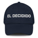 El Decidido The Decisive One Mexican Spanish Pride Gift Regalo Dad Hat Mexicada Navy