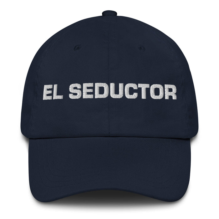 El Seductor The Seductive One Mexican Spanish Pride Gift Regalo Dad Hat Mexicada Navy