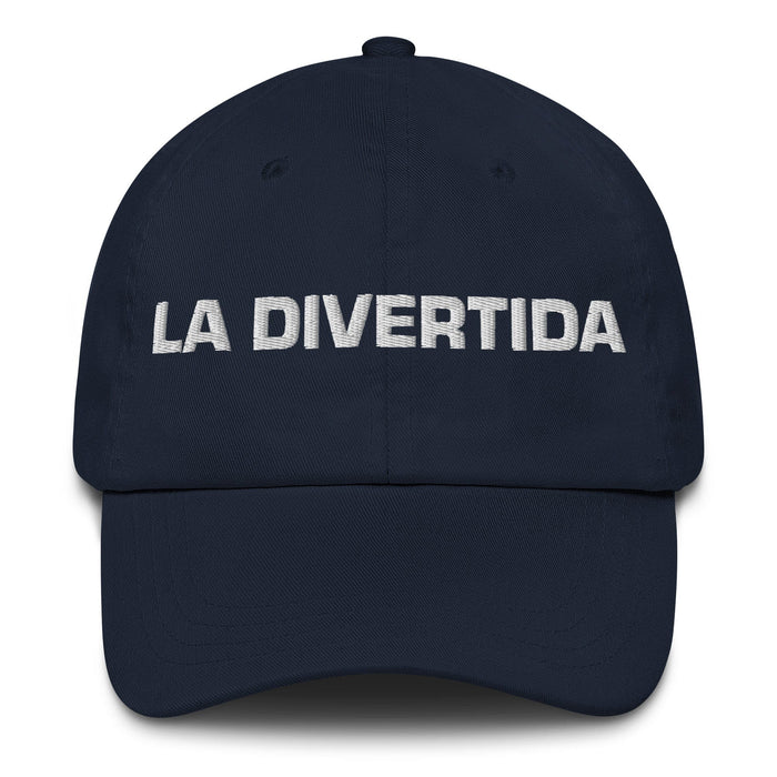 La Divertida The Fun One Mexican Spanish Pride Gift Regalo Dad Hat Mexicada Navy