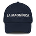 La Devota The Devoted One Mexican Spanish Pride Gift Regalo Dad Hat Mexicada Navy