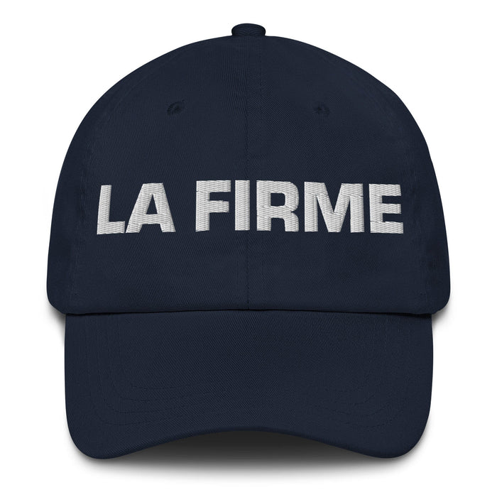 La Firme The Steadfast One Mexican Spanish Pride Gift Regalo Dad Hat Mexicada Navy