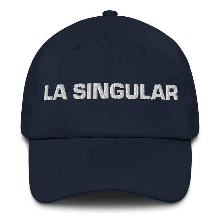 La Singular The Unique One Mexican Spanish Pride Gift Regalo Dad Hat Mexicada Navy