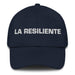 La Resiliente Resilient One Mexican Spanish Pride Gift Regalo Dad Hat Mexicada Navy