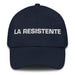 La Resistente The Resistent One Mexican Spanish Pride Gift Regalo Dad Hat Mexicada Navy