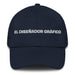 El Diseñador Gráfico The Graphic Designer Mexican Spanish Pride Gift Regalo Dad Hat Mexicada Navy