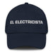 El Electricista The Electrician Mexican Spanish Pride Gift Regalo Dad Hat Mexicada Navy